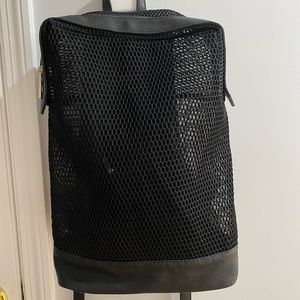 Pink Cosmo Black Backpack